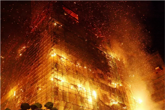 大楼明明是钢筋混凝土浇筑的,为何失火后,整栋楼都会燃烧?