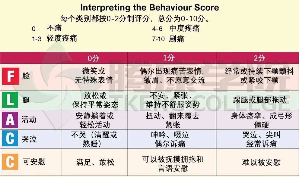 常见的四种疼痛评级方法
