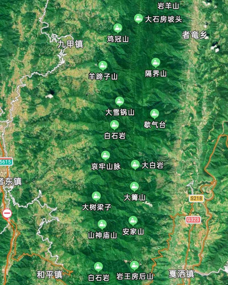 哀牢山导致四个地质学家遇难的山脉位于云南省中部的玉溪市