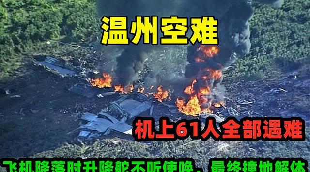 1999年中国客机在温州坠毁机上61人全部遇难祸首竟是一颗螺母