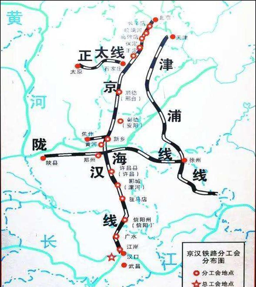 有铁路就迁省会,从图中我们可以看出,陇海线开封洛阳段从1909年12月就