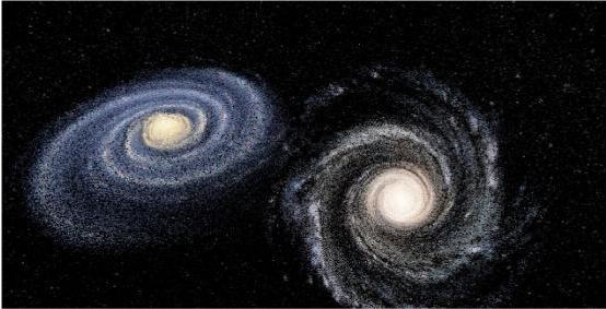 直径20万光年的仙女座星系为何看上去只是一颗星星