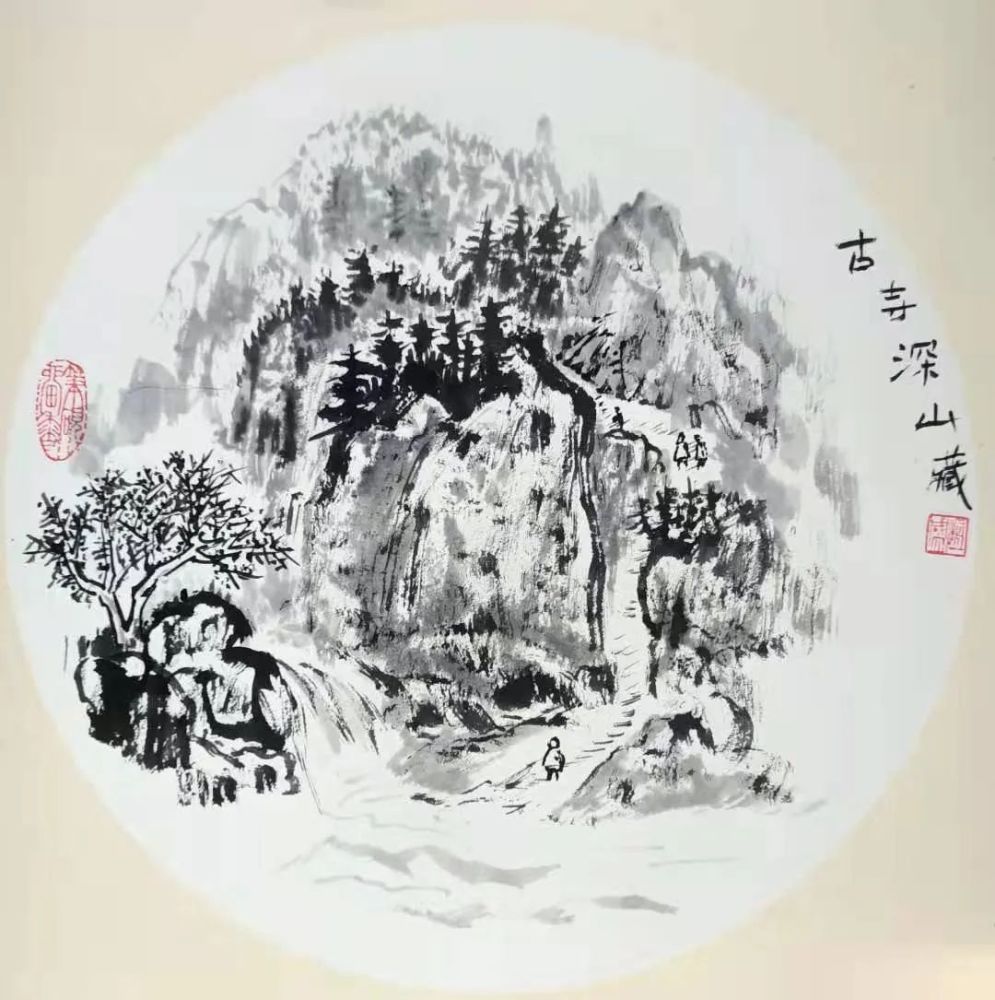 文人雅画妙若诗篇著名诗书画家赖常勤作品欣赏