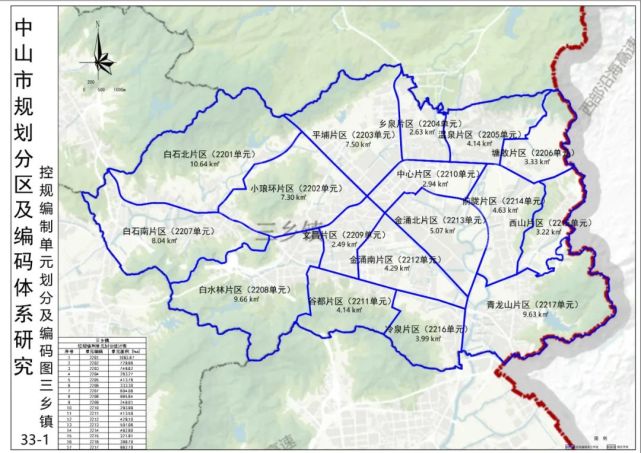 中山各街镇规划片区这样划分!