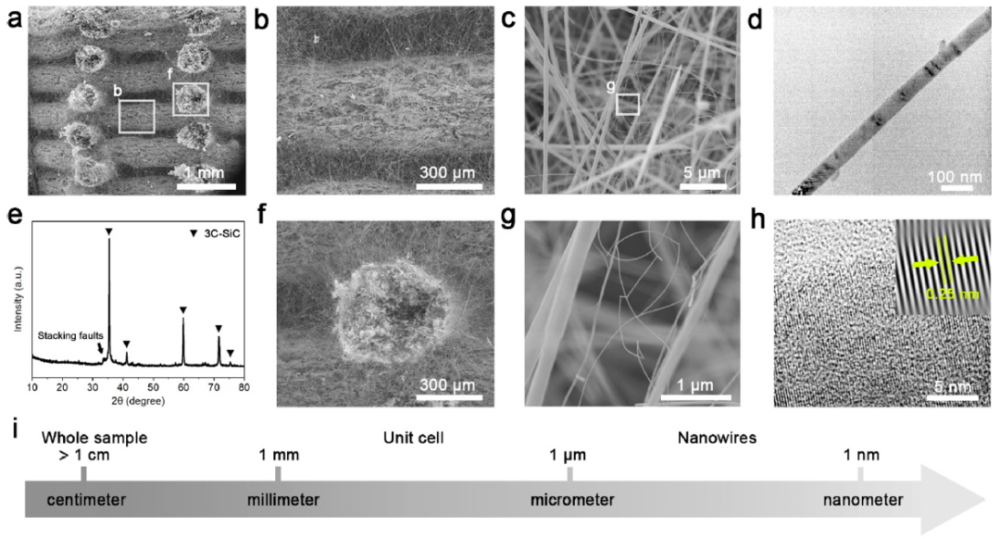 西安交通大学王红洁教授ACS Nano增材制造弹性SiC纳米线气凝胶 腾讯新闻