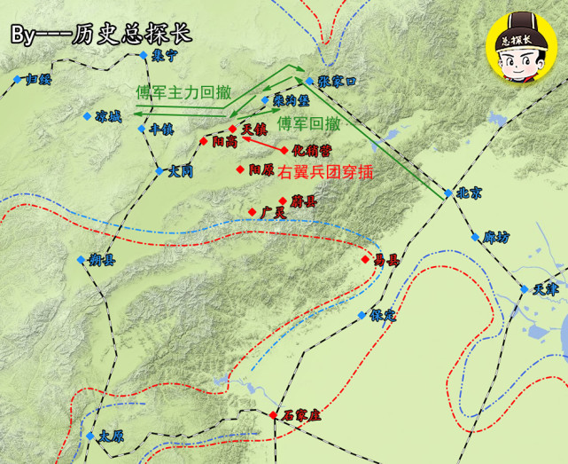 解析解放战争:平绥路鏖战,两次突袭进攻,极限拉扯傅作义兵团