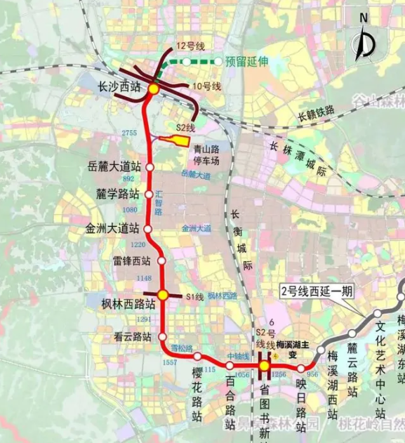 第5条线路就是长沙地铁6号线东延工程,东延工程全长4千米,沿线设有一