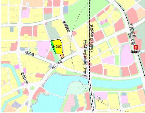 区位:东临凤凰南路,西接曙光大道,北靠宝华路,南邻广东花都湖国家湿地