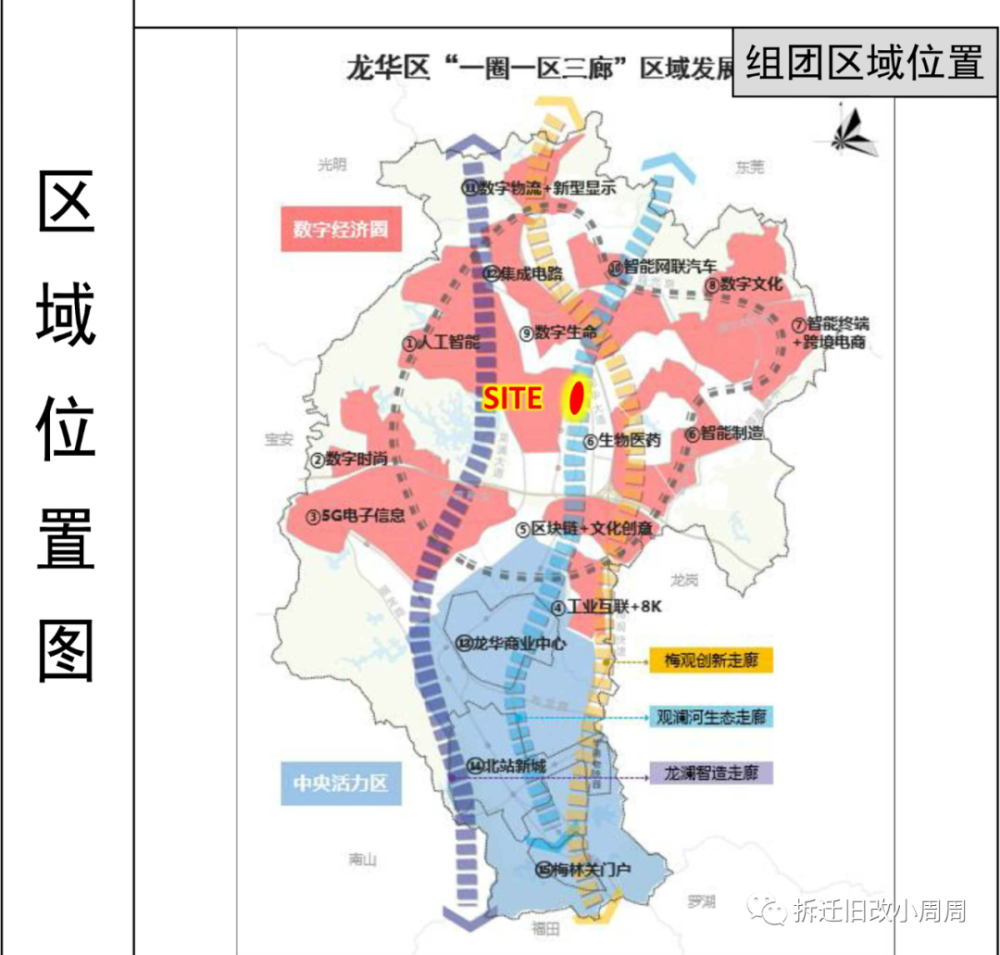 龙华区南木輋片区城市更新单元规划旧改