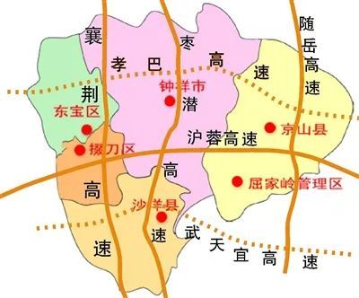 孝巴高速京山段准备开建