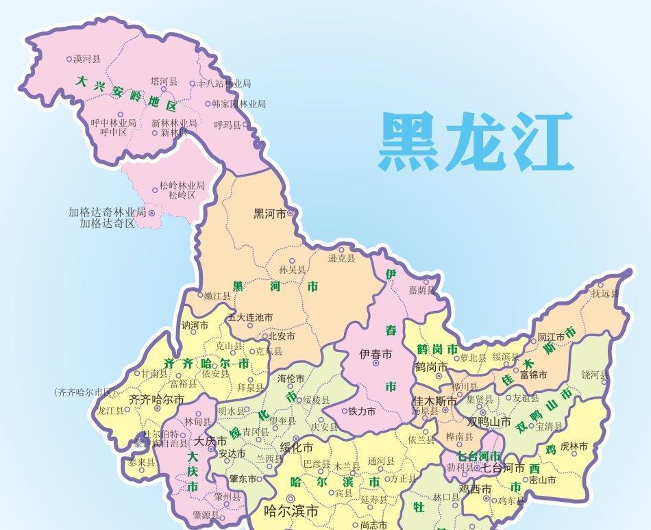 黑龙江作为独立行政区始于清朝,清初为宁古塔将军辖区.