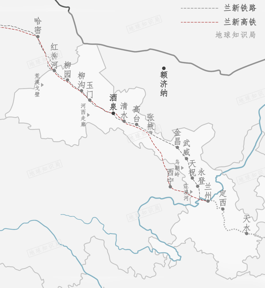 这并不是铁路第一次修到酒泉卫星发射中心.