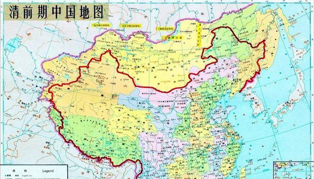 若清朝能够同意现今这两个国家就是中国版图国力更是无可匹敌