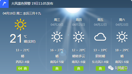 天气就要一天比一天热了气温越来越稳定谷雨过后龙口明天最高气温预计