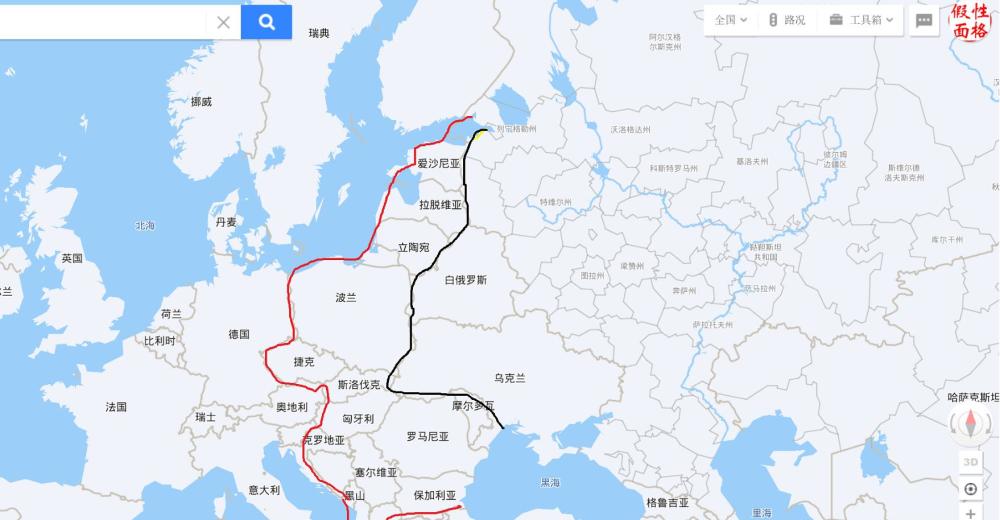 丘吉尔在演说中公开攻击苏联"扩张,宣称"从波罗的海的斯德丁(什切青)