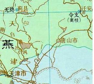 通过地图了解河北省唐山市从古到今的历史变迁