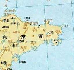 隋朝时期的地图唐朝时期,境域内归登州所管辖,隶属于河南道.