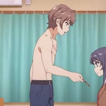 青春猪头少年不会梦到兔女郎学姐麻衣咲太动漫情侣头像来了