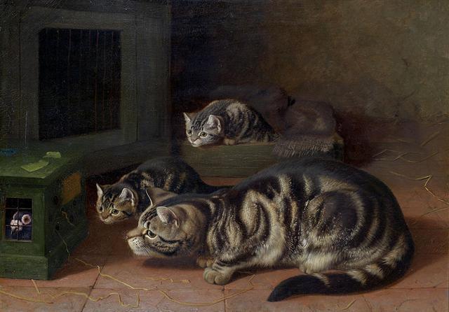 关于"猫",最著名的十幅画作