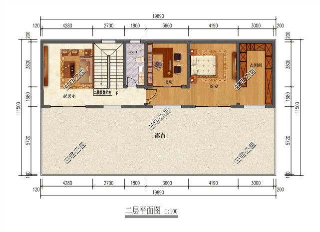 关注本号,获取更多户型信息,了解更多建房小知识.