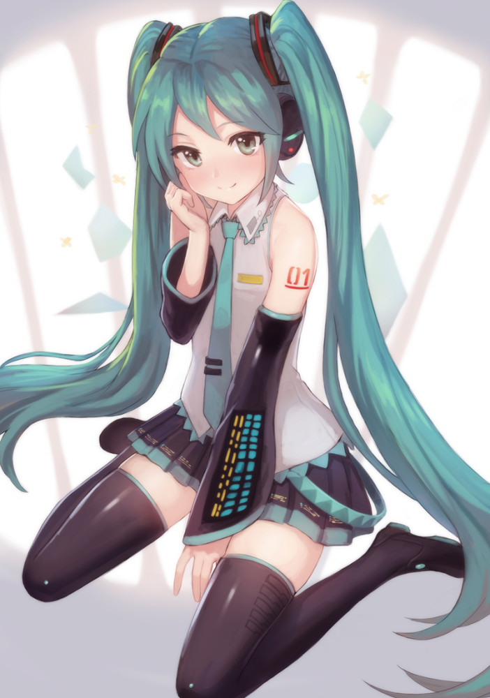 初音未来今天明天以后也希望大家能一直mikumiku呀