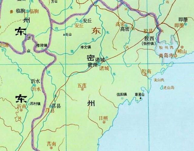 元朝时期的地图明朝时期,境域内归青州府管辖,隶属于