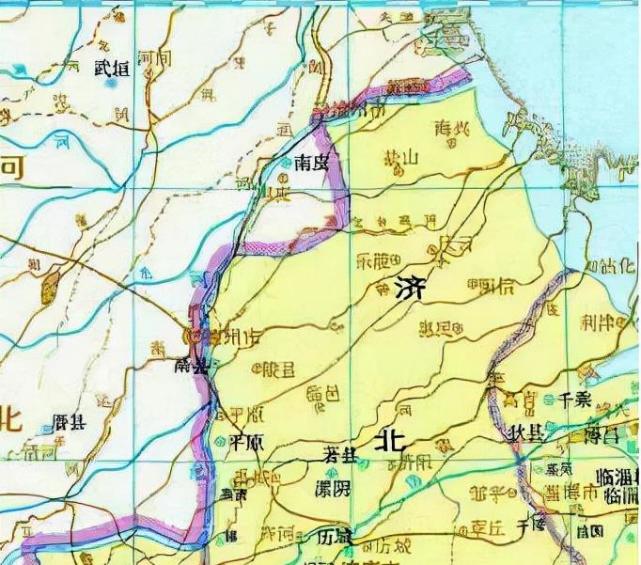 通过地图,了解河北省沧州市从古到今的历史变迁