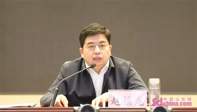 曹县委书记,县委统筹疫情防控和经济运行工作领导小组组长赵福龙出席