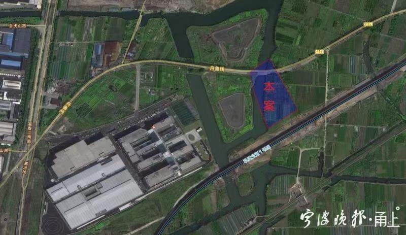 该地块位于大碶大浦河南路南,沿山河南路东,由宁波智度智仑技术有限