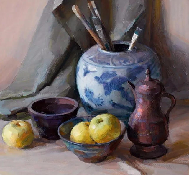 80后的回忆-著名画家高柏年水粉静物作品欣赏