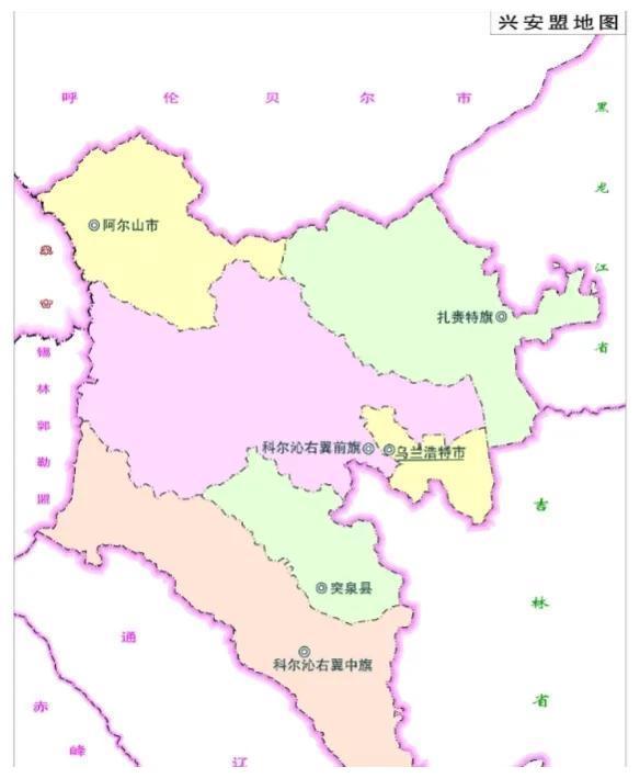 公里,共辖7个县级行政区,包括4个市辖区:加格达奇区,松岭区,新林区