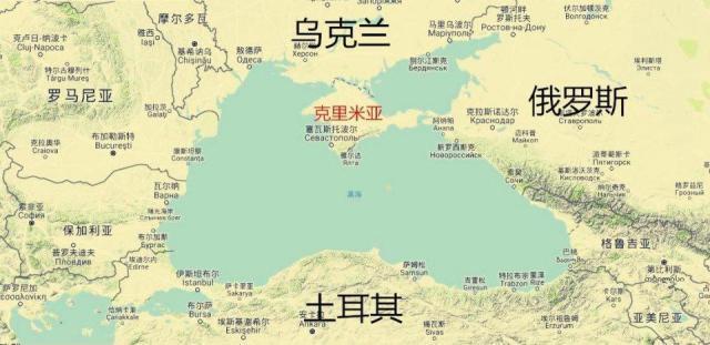 之前,克里米亚归属乌克兰,乌克兰在黑海沿岸拥有多个港口,比如敖德萨