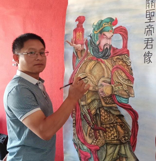 德艺双馨的青年画家—王高飞