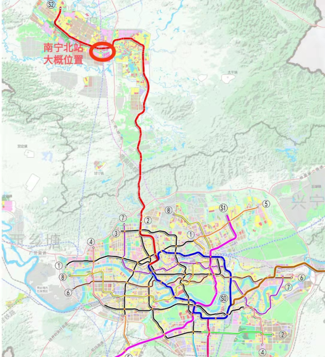 南宁地铁6号线,机场线,3号线延长线,武鸣线最新消息!
