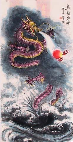 龙凤呈祥,飞龙在天,龙马精神,龙飞凤舞,龙腾四海,生龙活虎…由此