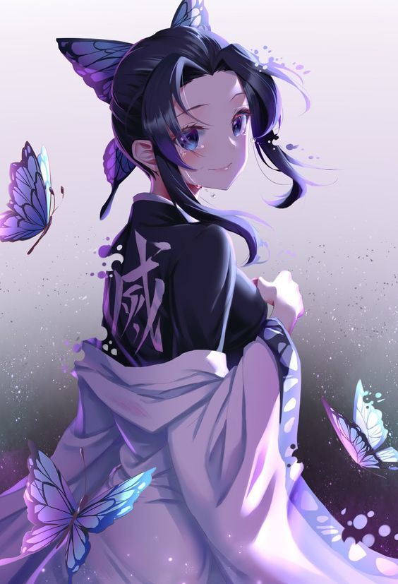 鬼灭之刃美图精选蝴蝶忍二