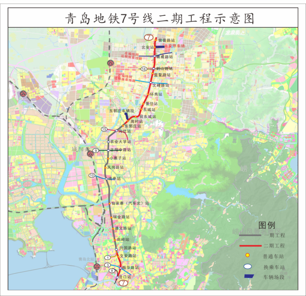 2号线西延段5号线6号线青岛多条地铁线完工时间表出炉