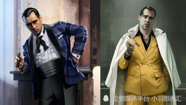 蝙蝠侠中科林法瑞尔饰演反派美术概念图曝光