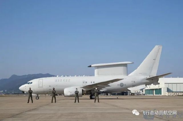 【航拍精选】韩国空军e-737"和平之眼"预警机