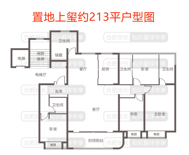 下面是置地上玺部分户型图,由于还未最终确定,后期还存在调整和修改的