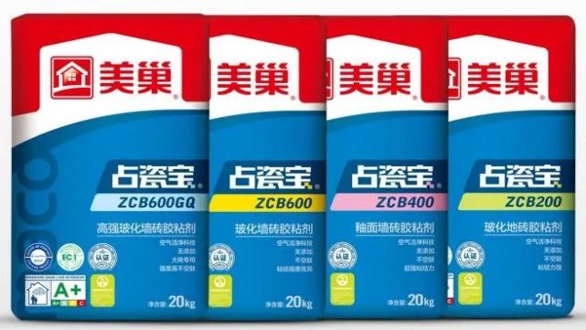 美巢占瓷宝系列湿润性和流变性好,有效避免瓷砖空鼓;空气洁净科技