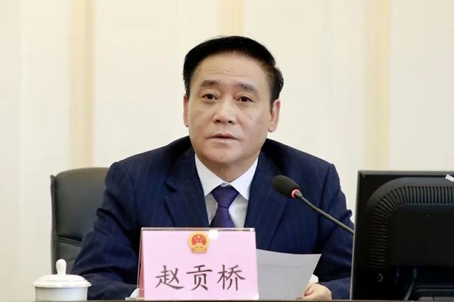 赵贡桥出席会议并讲话副市长杨平,潘登岭,市政协副主