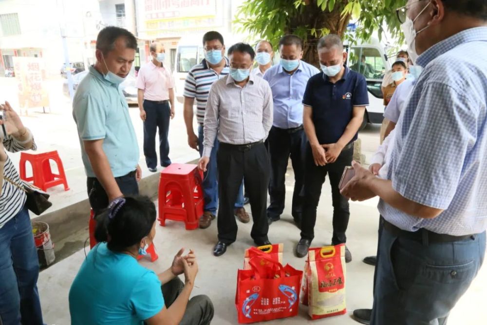 湛江市司法局党组书记吴康秀到雷州市白沙镇调研指导乡村振兴工作