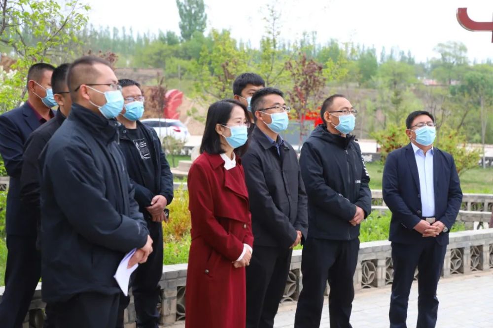 中衛市組織系統來彭觀摩基層黨建工作(圖1)