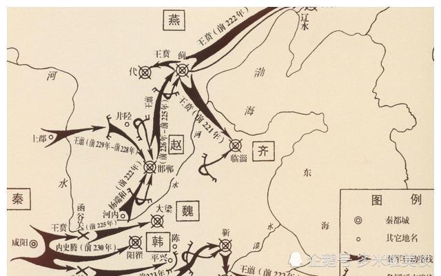 公元前224年,秦王嬴政派老将王翦领着60万人去伐楚国.