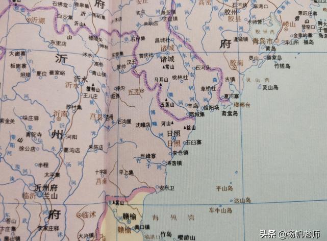 明代改称行省为承宣布政使司,日照属山东承宣布政使司,青州府日照