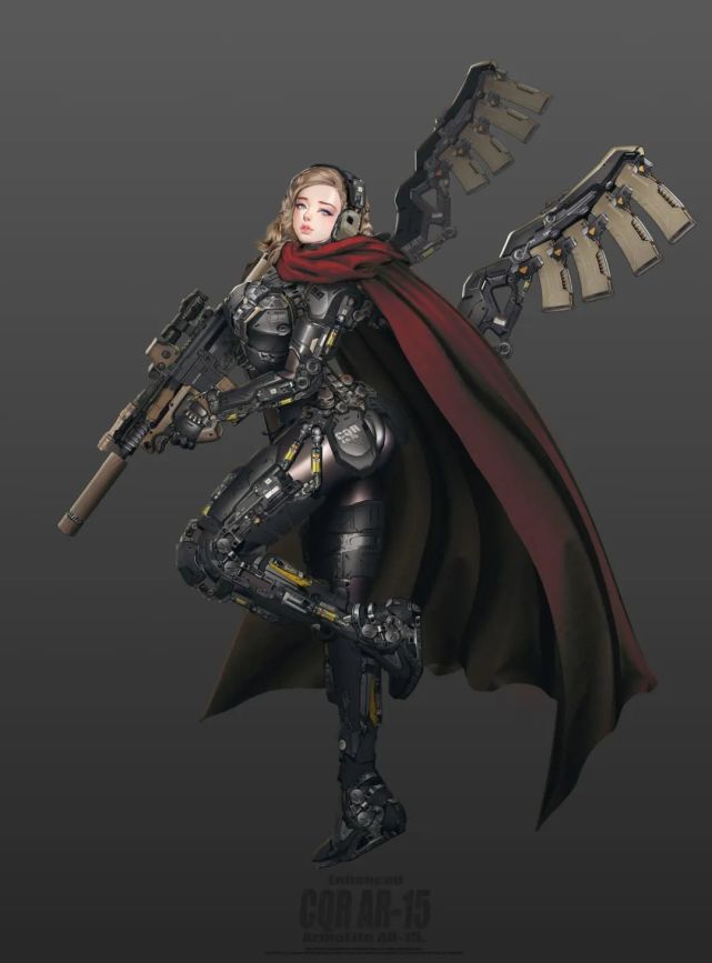 这波直男猛女的终极浪漫,人体机甲强者的女战士实在够顶啊-7.game