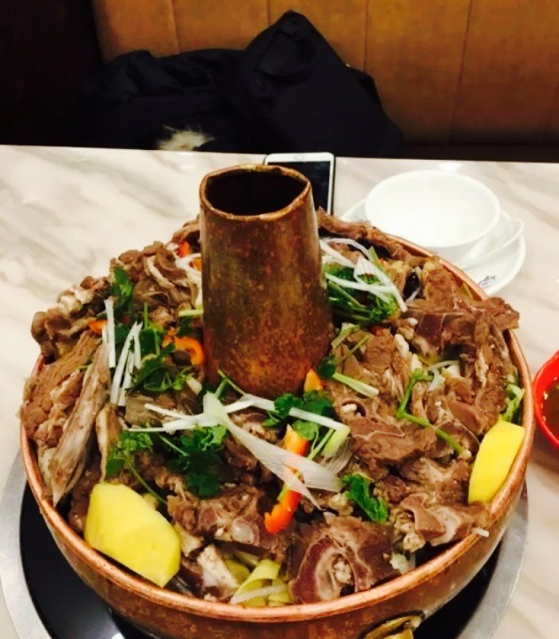 土土的美味,还能御寒,新疆土火锅!