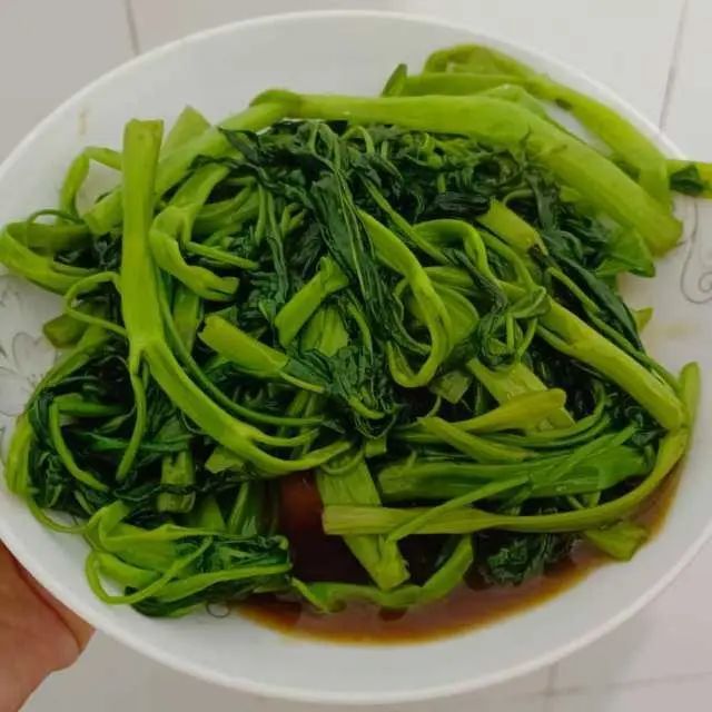 清炒博白空心菜|清炒|空心菜|博白空心菜|蕹菜|糖尿病