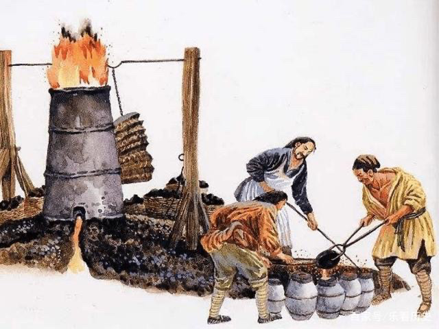 淬火锻造中碳钢剑,古代的玩火极限大概止于2500度现代科技氢氧焰轻松
